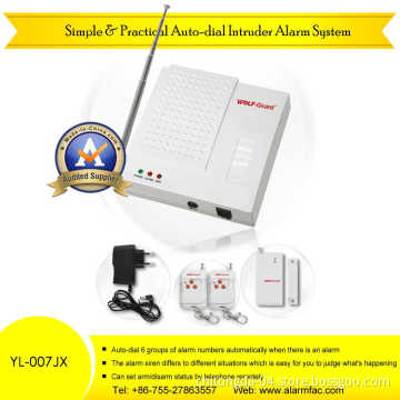 Simple & Practical Wireless Auto-Dial Intruder Alarm System (YL-007JX)